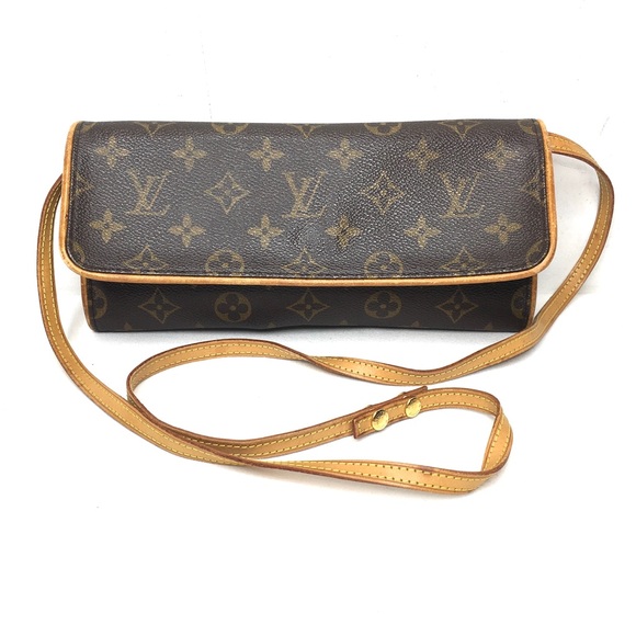 Authentic Louis Vuitton Pochette Twin GM crossbody bag - Picture 1 of 16